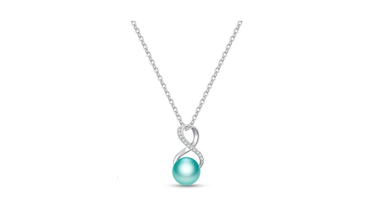 Pearl Necklace 14k White Gold Plated Pearl... - Amazon Promo Code