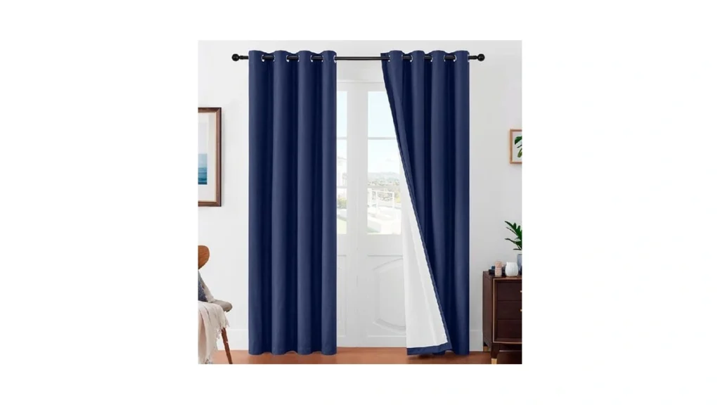 Joydeco Blackout Curtains 90 Inches Long - Thermal... - Coupon