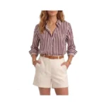 Women S Long Sleeve Button Down Shirt Classic... - Coupon