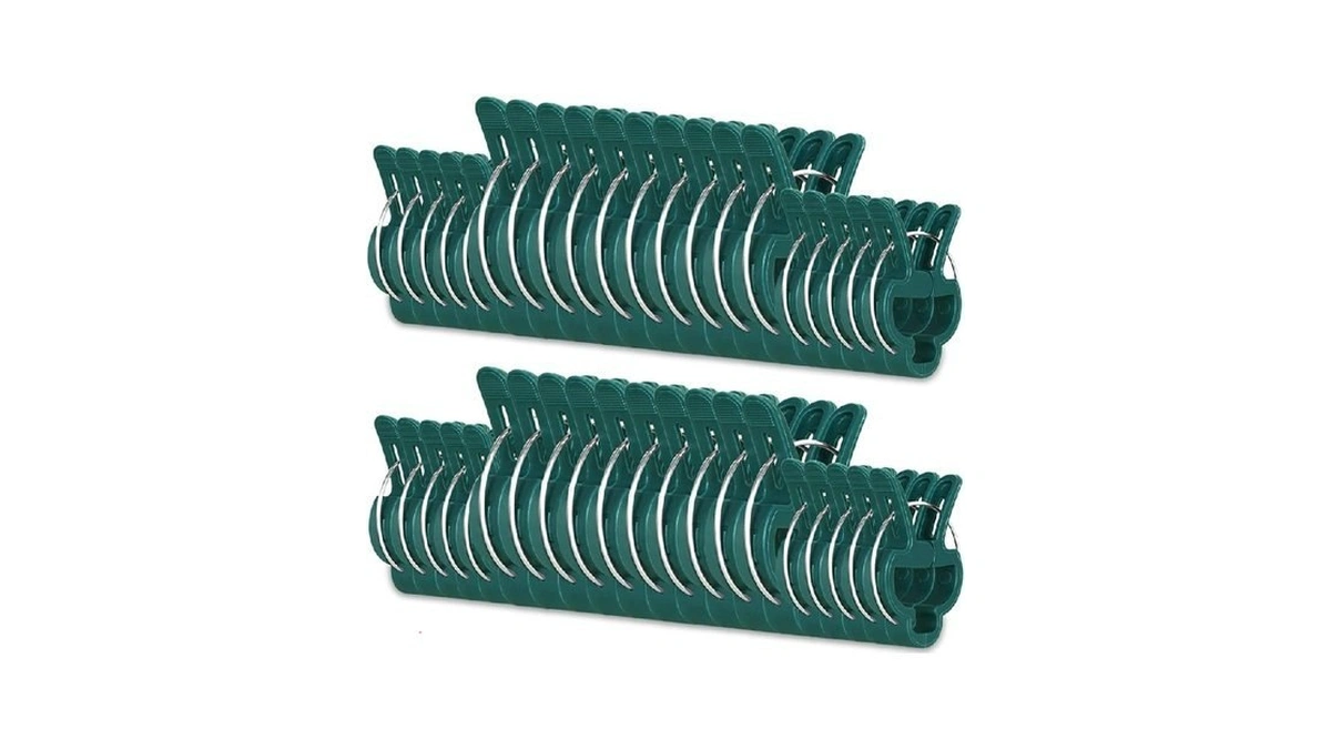 Yinghezu 40 Pcs Plant Support Clips Flower And Vine... - Coupon
