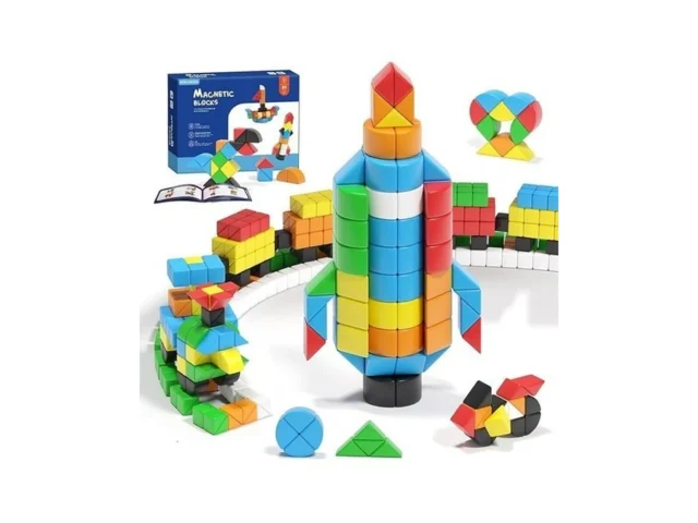 Hiwawind 84pcs Magnetic Blocks Toys For 3 Year Old… – Coupon