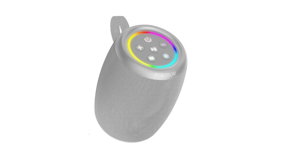 Portable Bluetooth Speaker With Lights Powerful... - Coupon