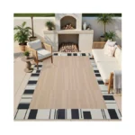Latte Fog Modern Easy Jute 5x7 Area Rugs Washable... - Coupon