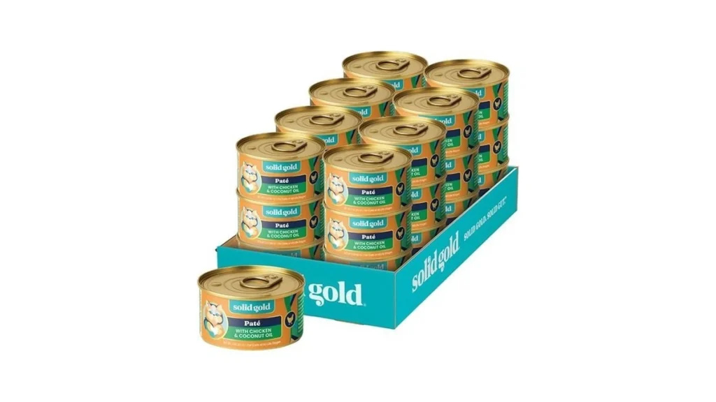 Solid Gold Wet Cat Food Pate In Coconut Oil -... - Coupon