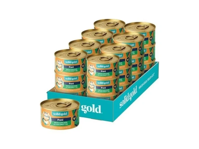Solid Gold Wet Cat Food Pate In Coconut Oil -… – Coupon