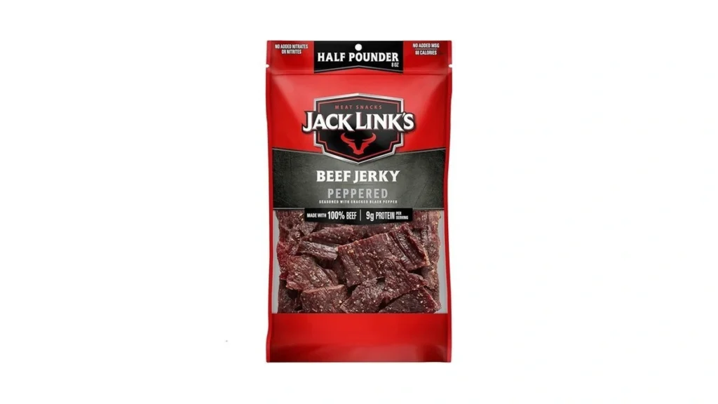 Jack Link S Beef Jerky Peppered Half Pounder Large... - Coupon