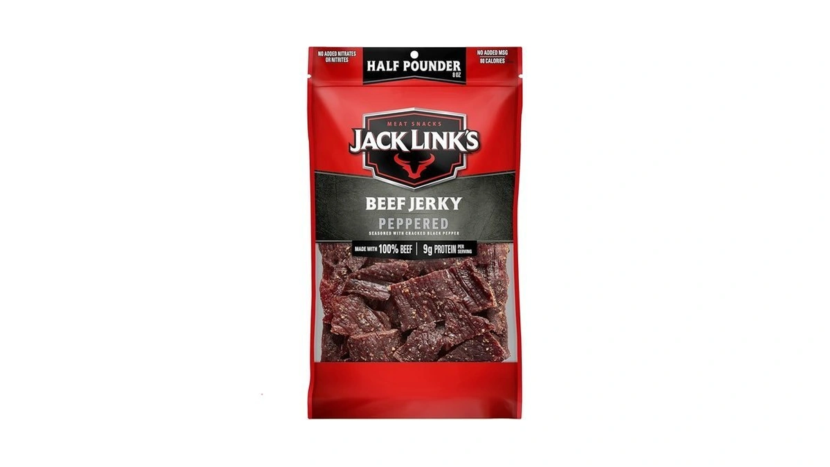 Jack Link S Beef Jerky Peppered Half Pounder Large... - Coupon