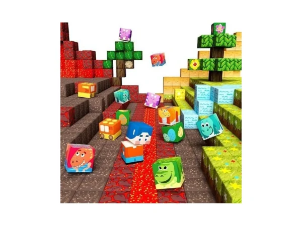 Gobidex Magnetic Building Blocks Dinosaur Theme Kid... - Coupon