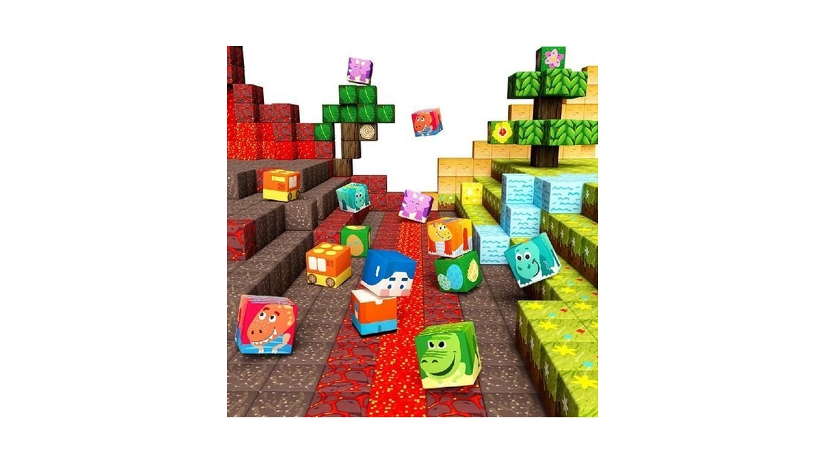 Gobidex Magnetic Building Blocks Dinosaur Theme Kid... - Coupon