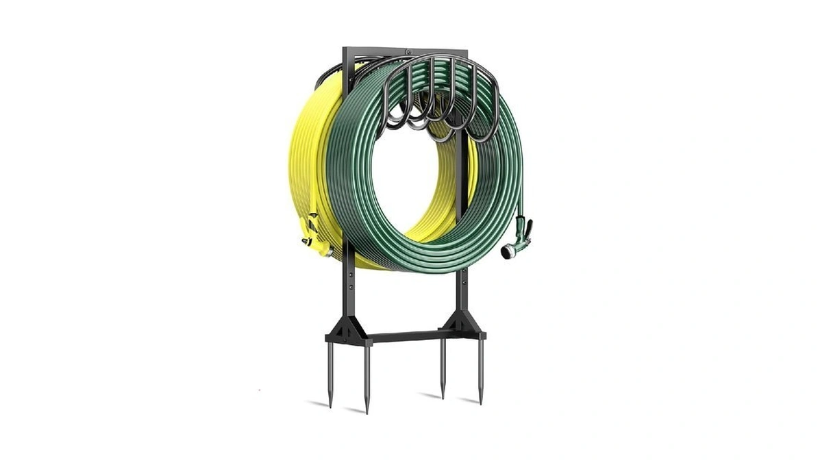 Heroiclion Garden Hose Holder Holds 2 X 151ft Hoses... - Coupon