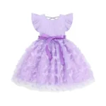 Kid Toddler Girls Tulle Dresses Summer Ruffle... - Coupon