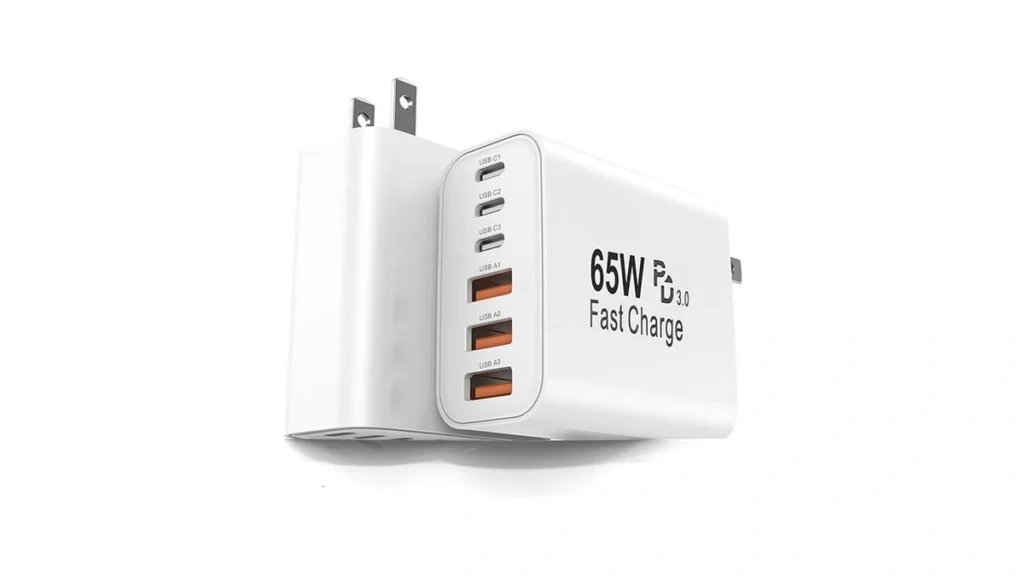 Feel2nice 2-pack 65w Usb C Charger Block 6-port... - Coupon
