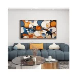Abstract Canvas Wall Art - Colorful Framed Wall... - Coupon