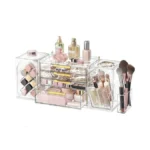 Nohozi 4-tier Drawer Makeup Organizer 3-in-1 Free... - Coupon