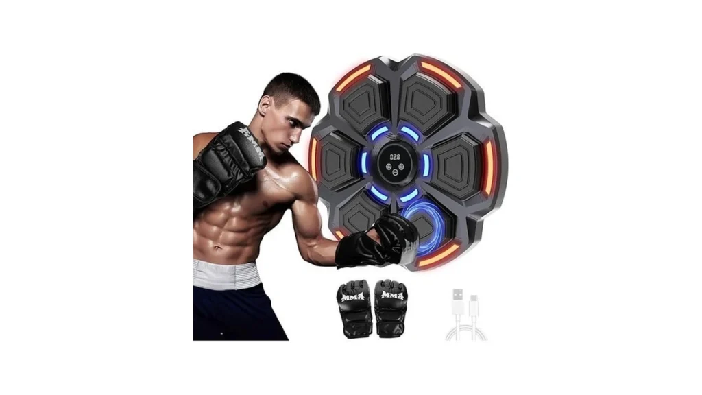 Music Boxing Punching Machine For Adults - 9 Modes... - Coupon