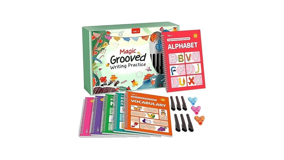 Time X Magic Grooved Writing Practice Books... - Coupon