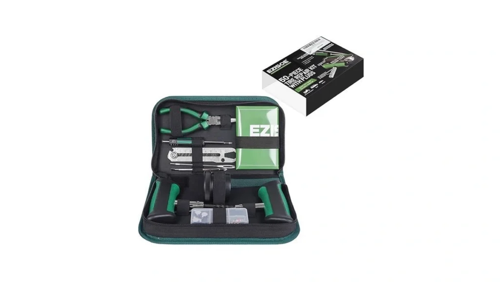 Ezisoe Tire Repair Kit With Effortless Insertion... - Coupon