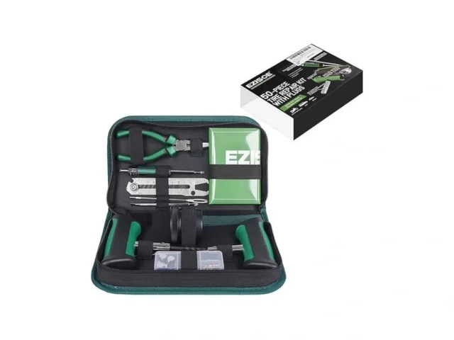 Ezisoe Tire Repair Kit With Effortless Insertion… – Coupon