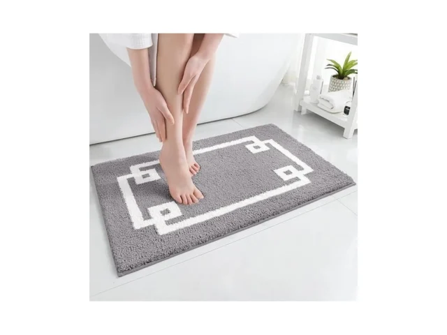 Homeideas Bathroom Rug Soft And Water Absorbent… – Coupon