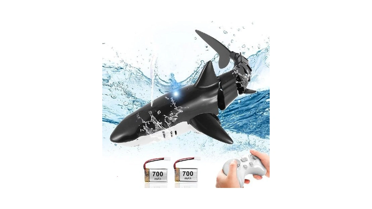 Bayehngs Pool Toy Remote Control Shark Toy For Boys... - Coupon