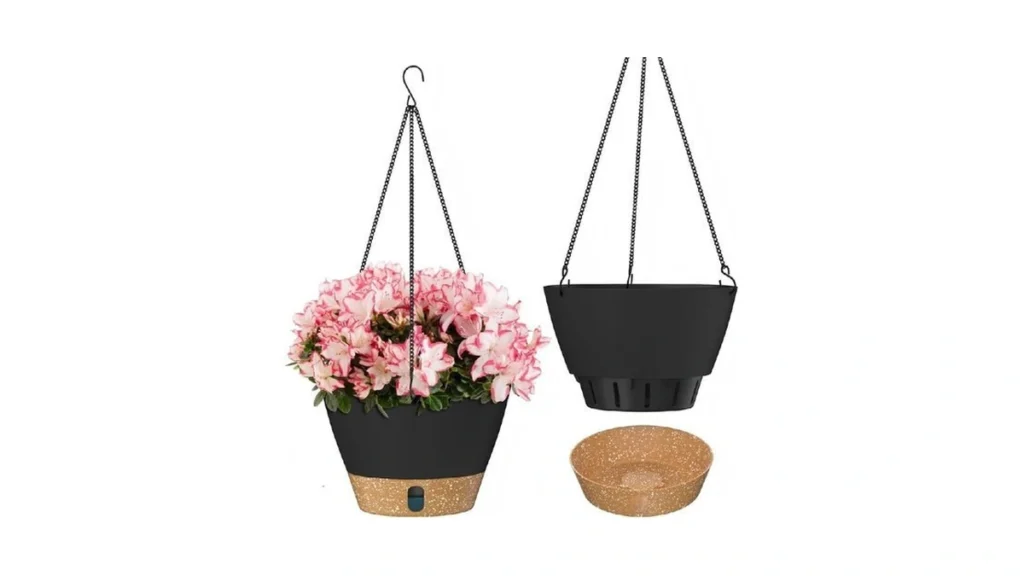 Zmtech 2 Pack 8 Inch Hanging Planters For Indoor... - Coupon