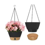 Zmtech 2 Pack 8 Inch Hanging Planters For Indoor... - Coupon
