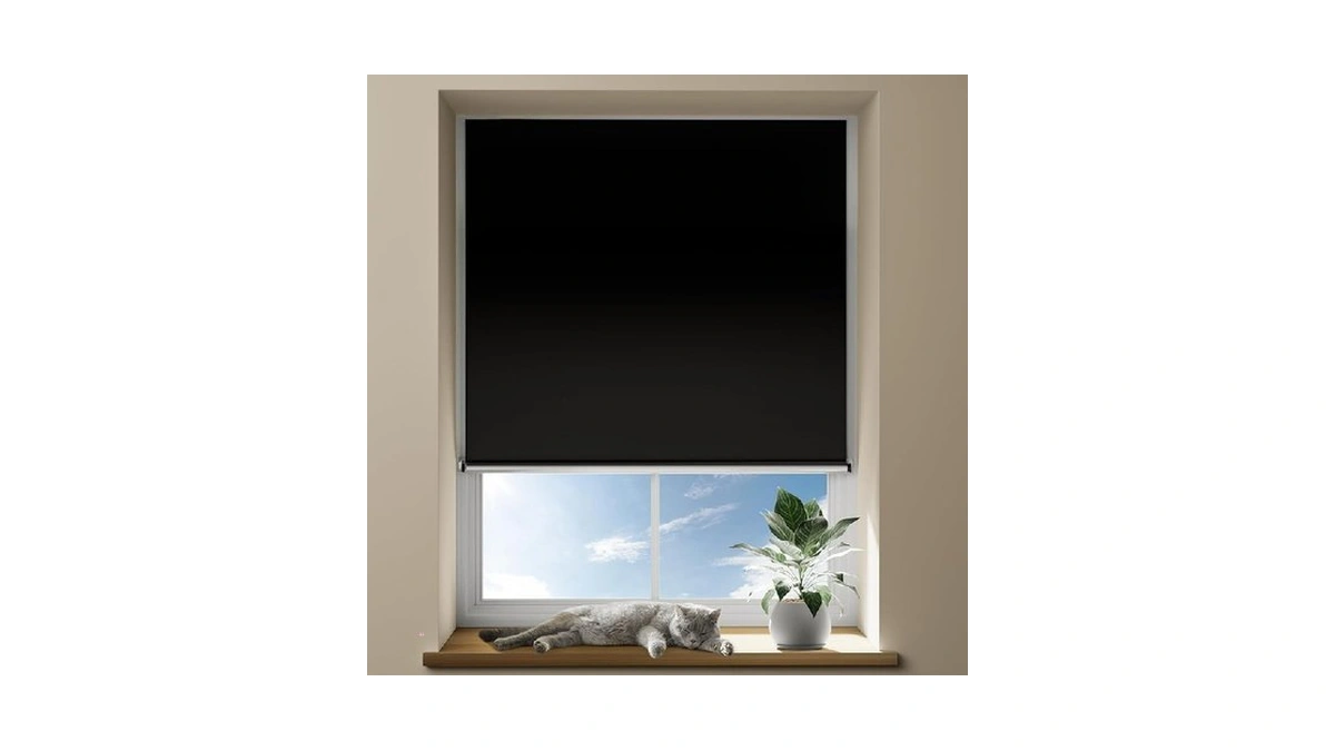 Otuoer 100 Blackout Portable Roller Shades With... - Coupon
