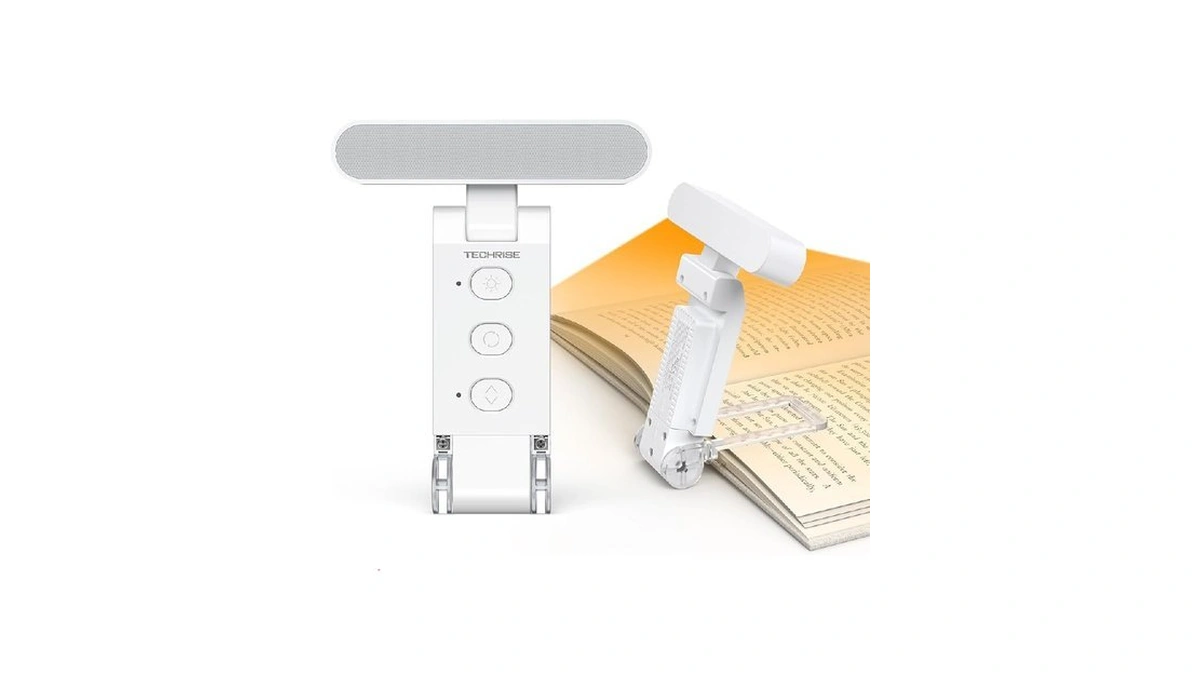 Techrise Book Light 12 Led Clip-on Reading Light... - Coupon