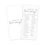 Dtlgtg Bridal Shower Game Cards - Match The Love... - Coupon