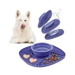 Bellebête Co 3-in-1 Pet Slow Feeder Bowl Lick Mat... - Coupon