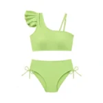 Girls Two Piece Swimsuits Swimming Suit Bathing... - Coupon