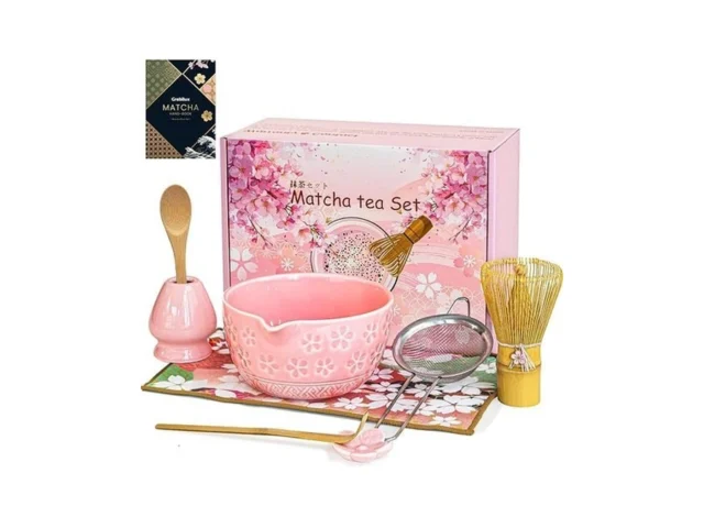 Grebilux Matcha Whisk Set Ceramic Matcha Set… – Coupon