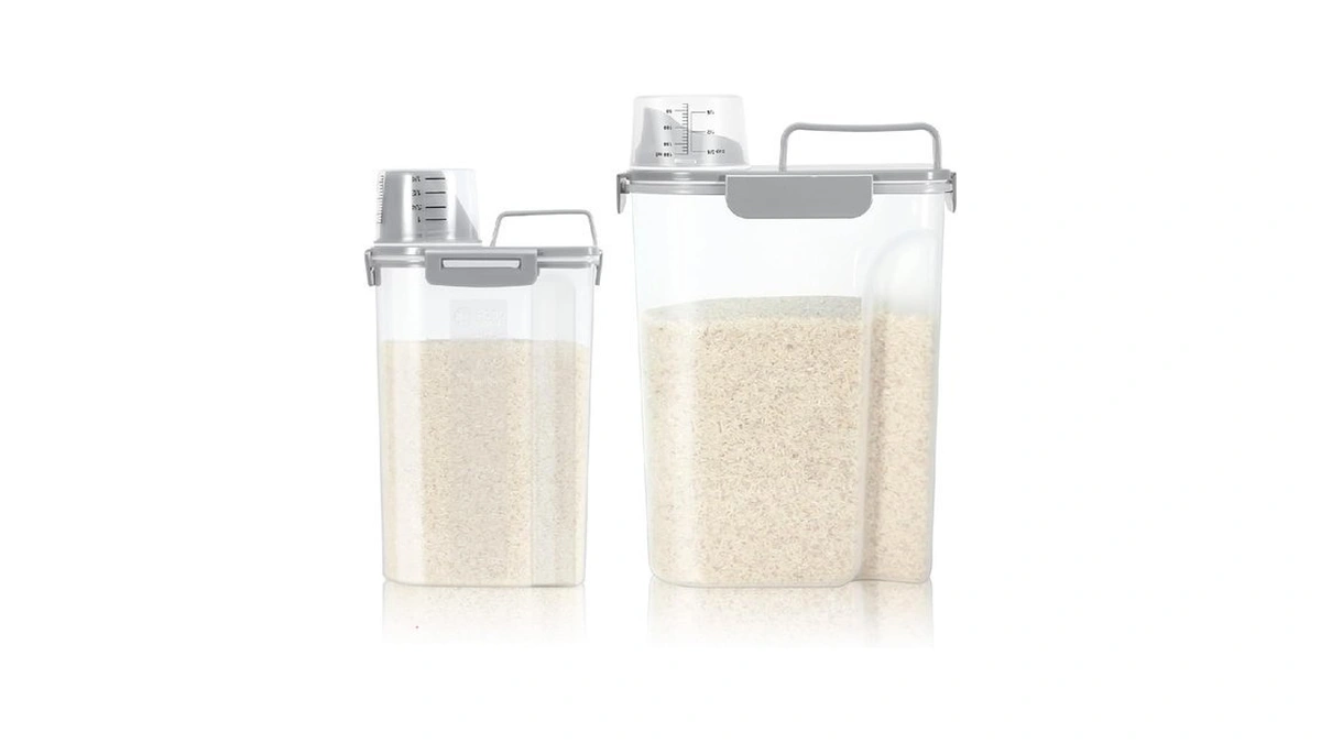 Tbmax Rice Container 2 Pack Airtight Cereal... - Coupon