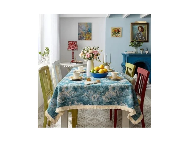 French Floral Tablecloths Rectangular Farmhouse… – Coupon