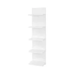 Niubest Wooden 5 Tier Wall Shelf Vertical Column... - Coupon