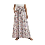 Lepunuo Womens Casual Floral Elastic High Waisted... - Coupon