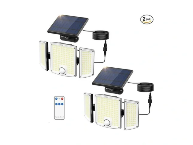 Onforu Solar Lights Outdoor 3500lm 278 Leds Split… – Coupon