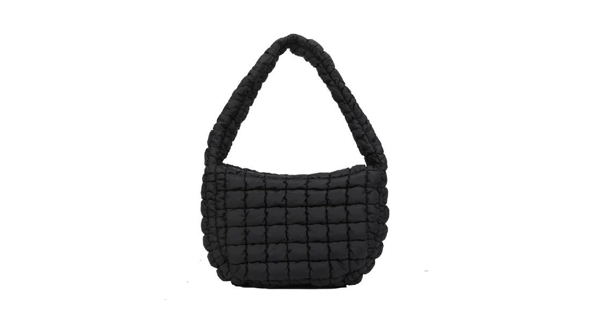 Crbeqabe Small Puffer Tote Bag For Women Puffer... - Coupon