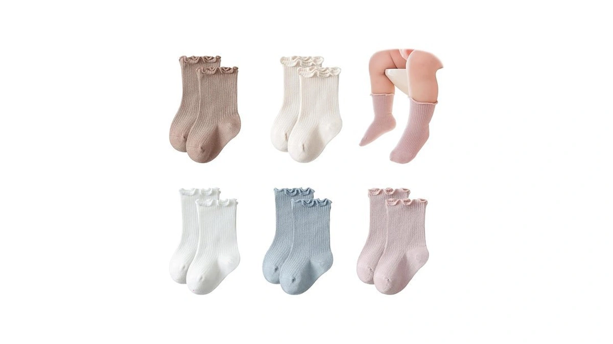 Viaokuth Baby Girls Ruffle Frilly Socks Infant... - Coupon