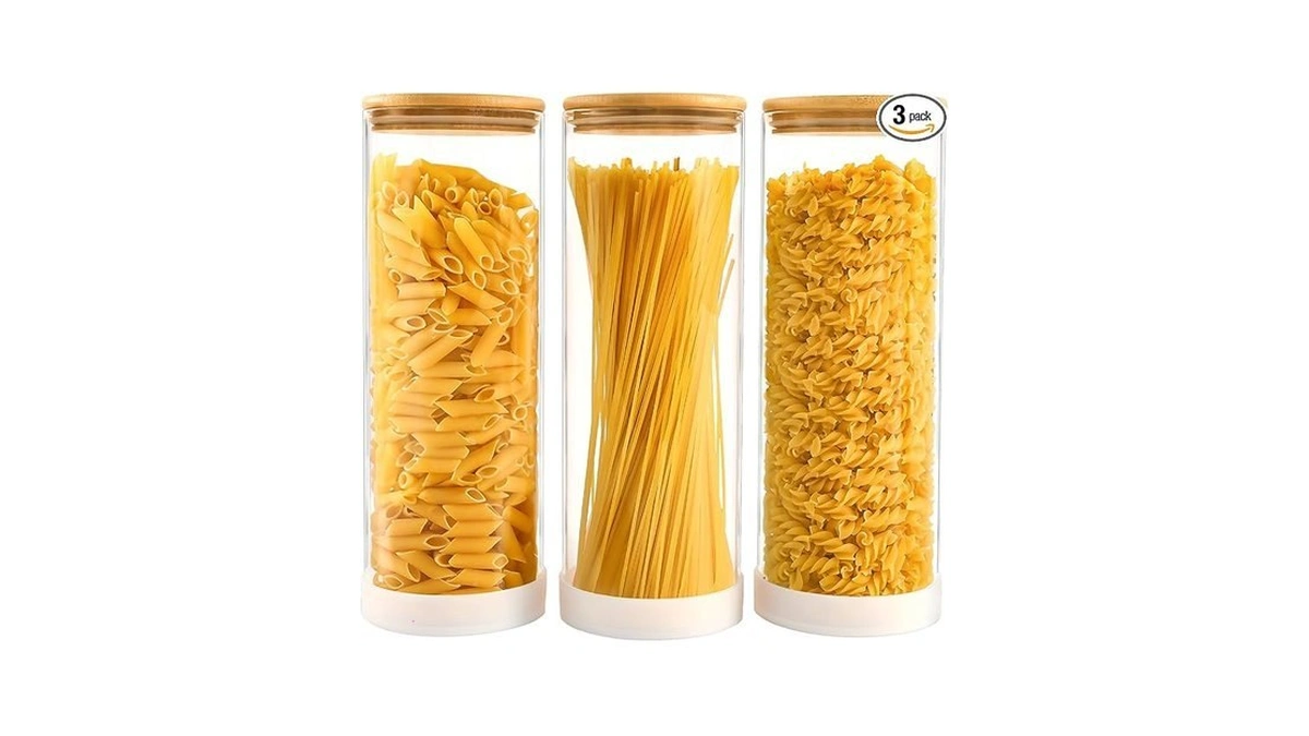 Tbwind 73oz Glass Spaghetti Pasta Containers For... - Coupon