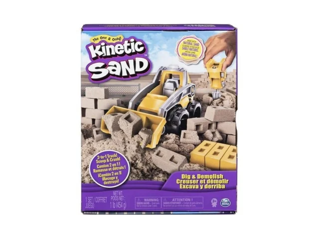 Kinetic Sand Dig N Demolish Playset With 1lb Play… – Coupon
