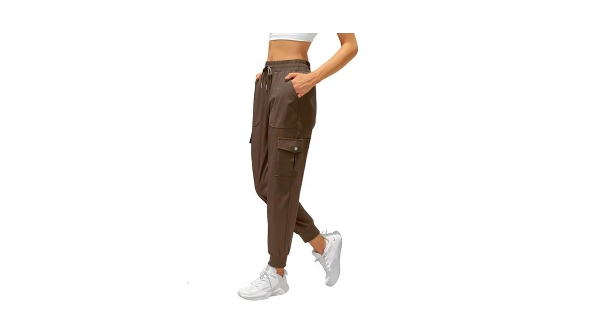 Jekaoyi Womens Cargo Pants Lightweight Hiking... - Coupon