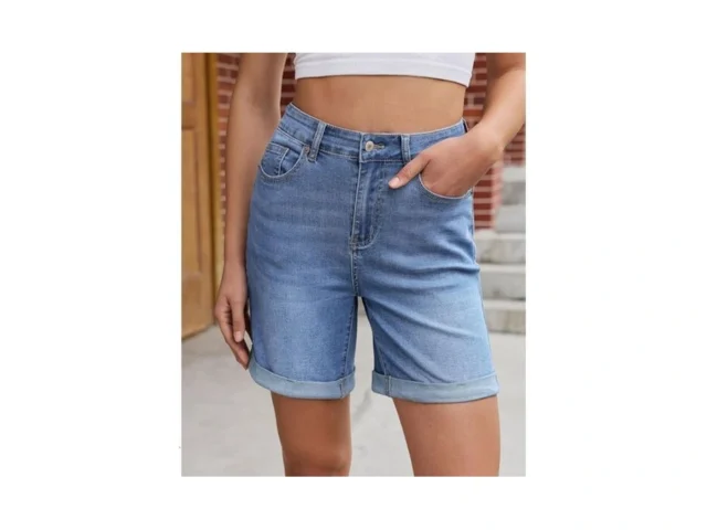 Vetinee Womens Shorts Casual High Waisted Jean… – Coupon