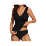 Fauson Tankini Swimsuits For Wowen Two Piece Tummy... - Coupon