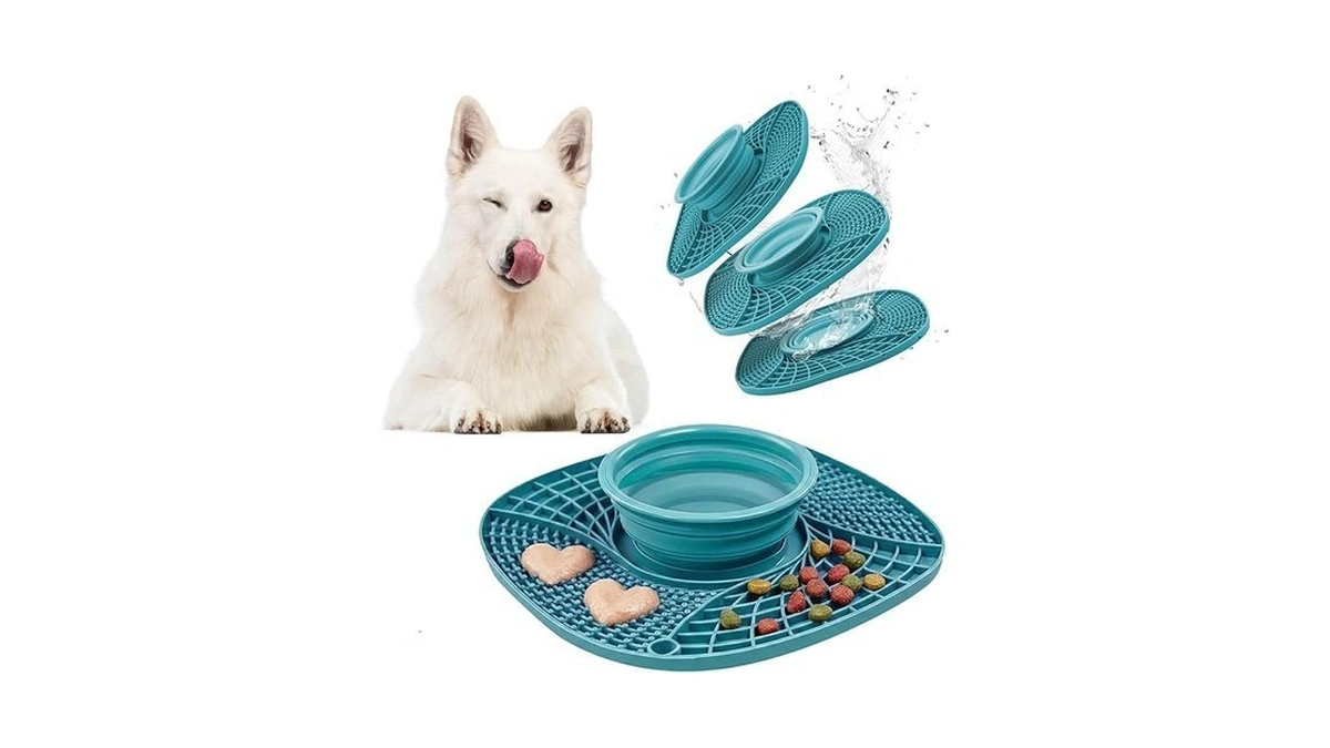 Bellebête Co 3-in-1 Pet Slow Feeder Lick Mat With... - Coupon