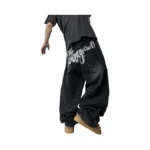 Qgrswbc Men S Super Baggy Jeans Wide Leg Denim... - Coupon