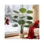 Txabl Artificial Palm Tree Faux Fan Palm Tree 5ft... - Coupon