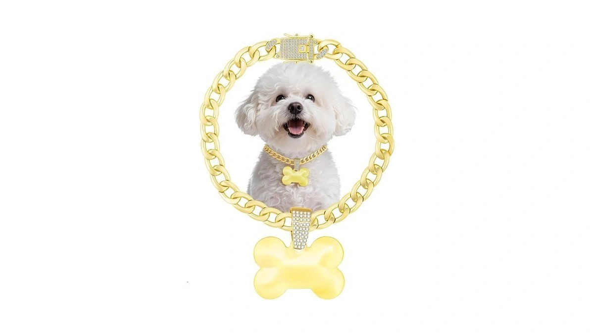 Kynox Cuban Gold Link Heavy Duty Necklace Dog Cat... - Coupon