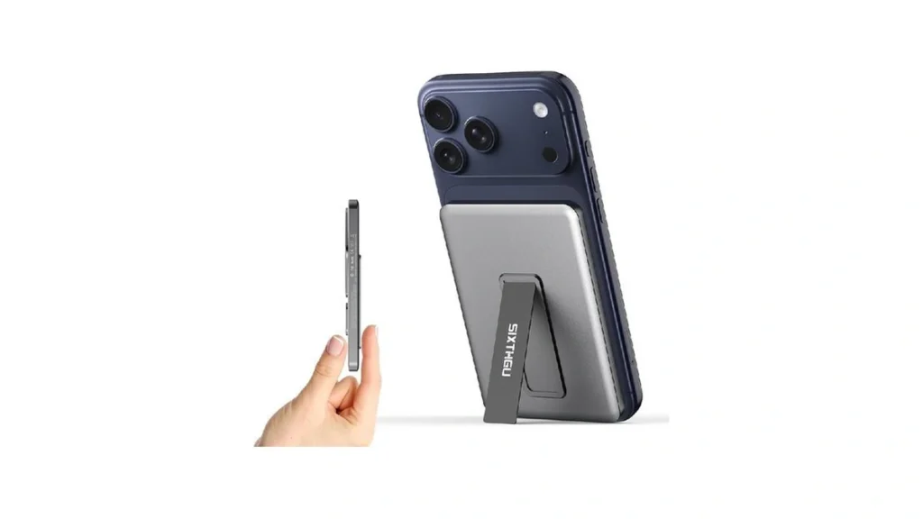 Sixthgu Magnetic Slim Portable Charger With Stand... - Coupon