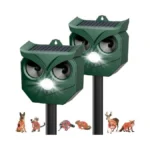 2pack Ultrasonic Animal Repeller With Led Strobe... - Coupon